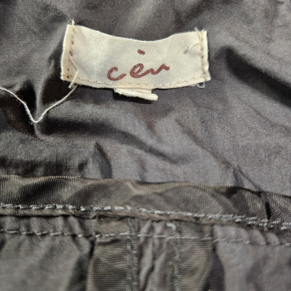 Gray Button Down Short Sleeve Top - image 3